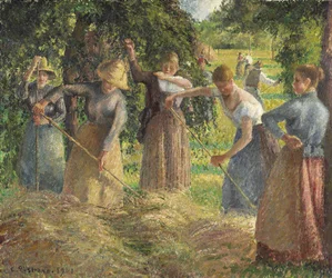 Hay Harvest at Eragny
